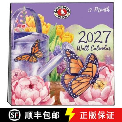 【3-4周达】2027 Gooseberry Patch Wall Calendar [9781620936276]