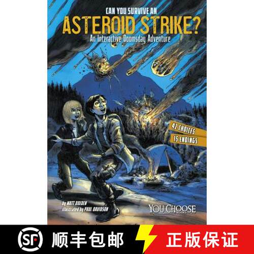 预订 精装 Can You Survive an Asteroid Strike?: An Interactive Doomsday Adventure [9781491481097]