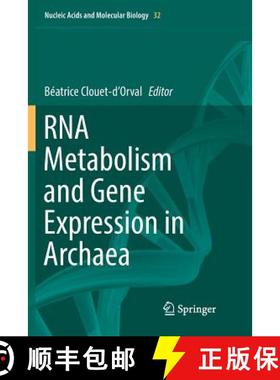 【3-4周达】RNA Metabolism and Gene Expression in Archaea [9783319881089]
