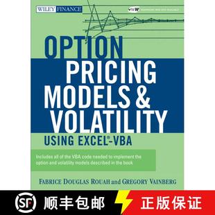 【3-4周达】Option Pricing Models And Volatility Using Excel- Vba + Website [Wiley金融] [9780471794646]