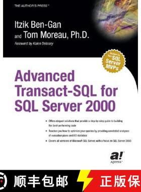 【3-4周达】Advanced Transact-SQL for SQL Server 2000 (First Edition) (First Edition) [9781893115828]