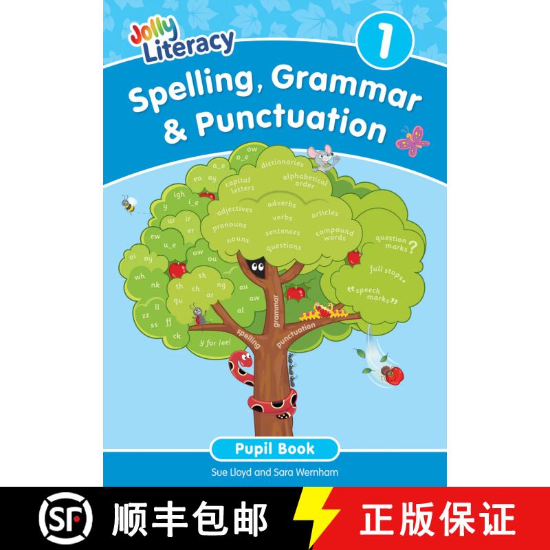 【3-4周达】Spelling, Grammar & Punctuation Pupil Book 1: In Precursive Letters (British English edition) [9781835822869]