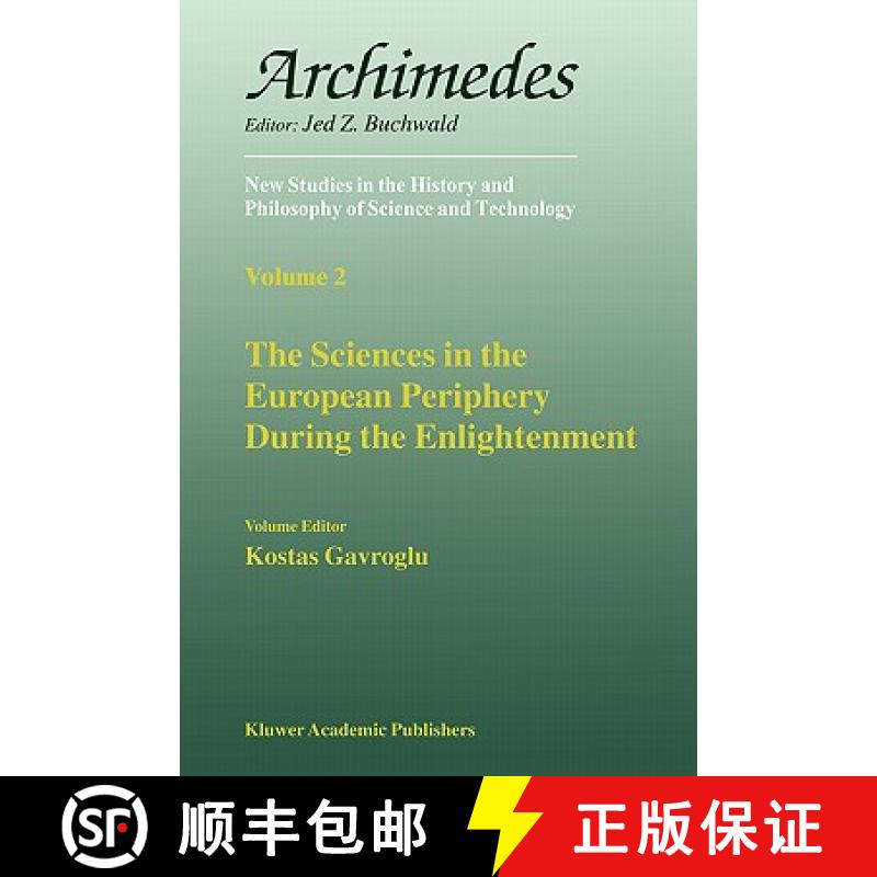 【3-4周达】The Sciences in the European Periphery During the Enlightenment [9780792355489]