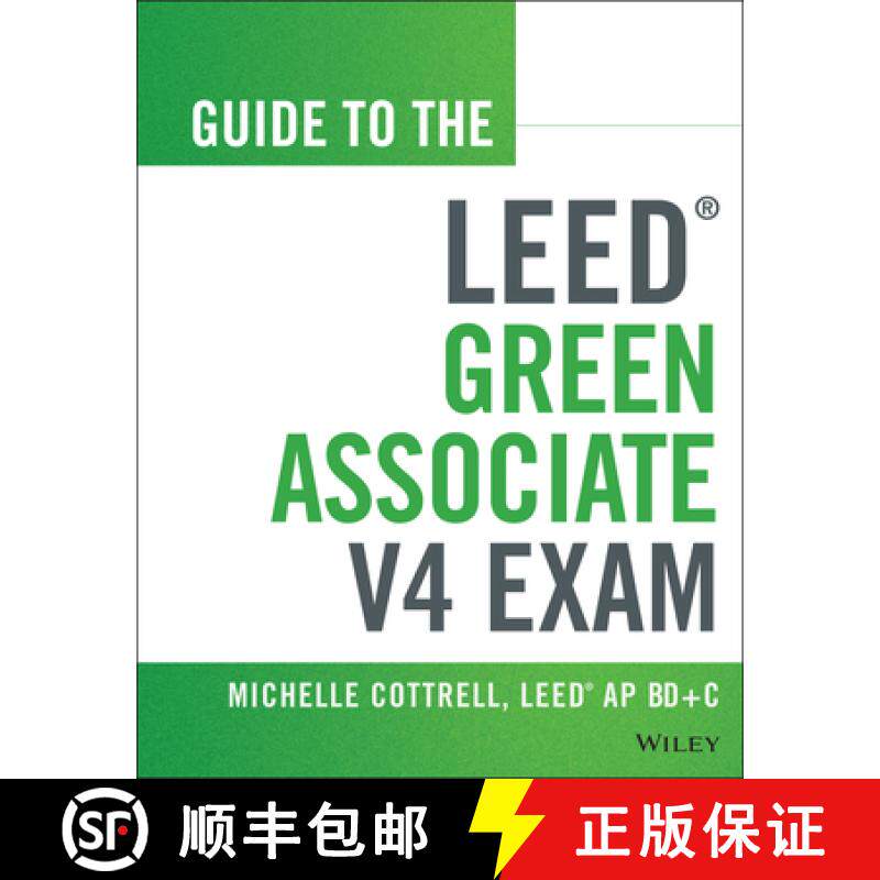 【3-4周达】Guide To The Leed Green Associate V4 Exam [Wiley建筑] [9781118870310]
