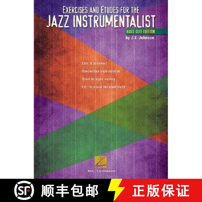 【3-4周达】Exercises and Etudes for the Jazz Instrumentalist: Bass Clef Edition [9780634021206]