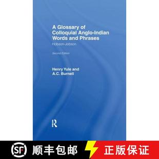Glossary Phrases Jobson 4周达 Words Anglo Colloquial 9781138971899 Hobson and Indian