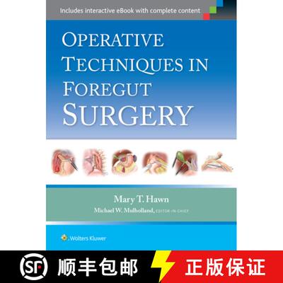 【3-4周达】Operative Techniques in Foregut Surgery [9781451190175]