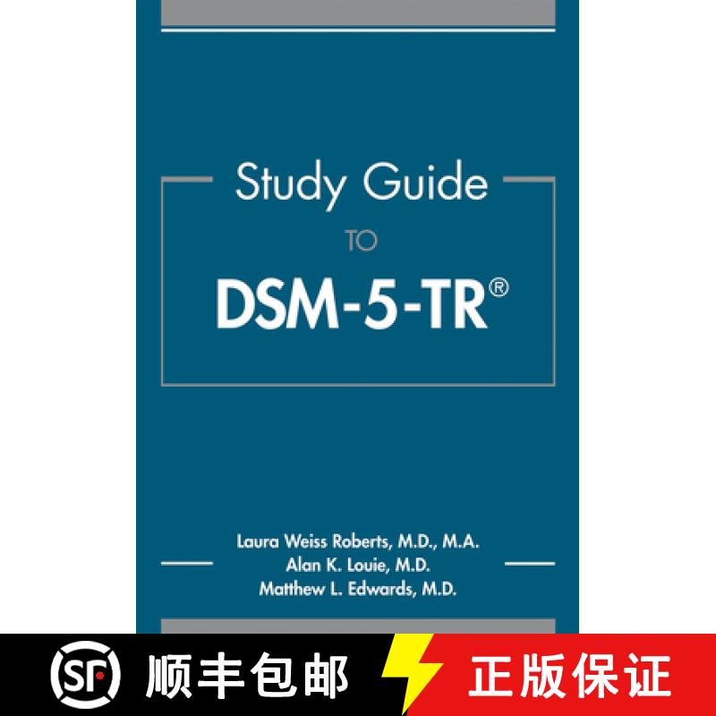 【3-4周达】Study Guide to Dsm-5-Tr(r) [9781615375554]