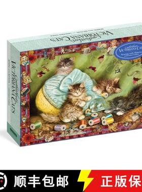 【3-4周达】Cynthia Hart's Victoriana Cats: Sewing with Kittens 1,000-Piece Puzzle [9781523523733]