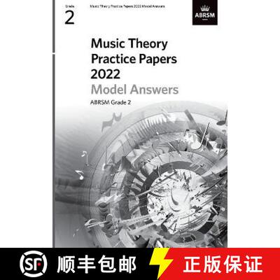 【3-4周达】Music Theory Practice Papers Model Answers 2022, ABRSM Grade 2 [9781786015396]