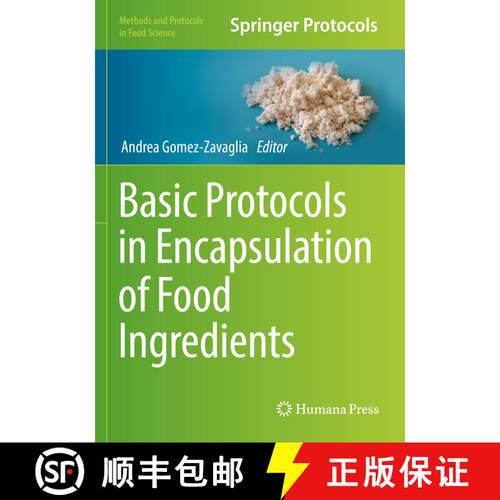 【3-4周达】Basic Protocols in Encapsulation of Food Ingredients [9781071616512]