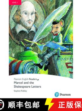 【3-4周达】PERL1: Marcel And The Shakespeare Letters Book with eBook and audio [9781292748405]