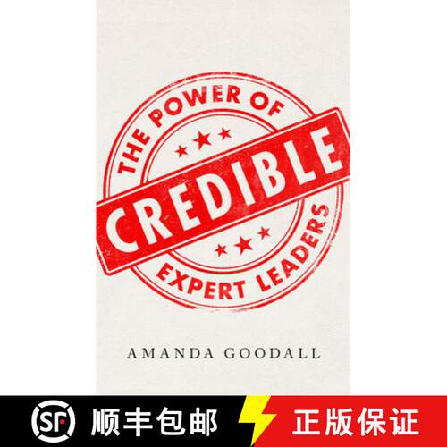 【3-4周达】精装 Credible: The Power of Expert Leaders [9781541702509]