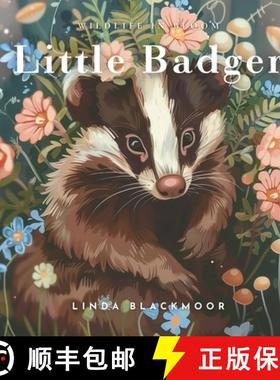 【3-4周达】Little Badger: Educational Children's Picture Book About Badgers Filled With Photos, Art, ... [9781966417248]