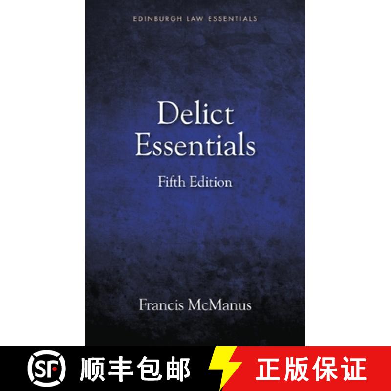 【3-4周达】Delict Essentials: 5th Edition [9781399515115]