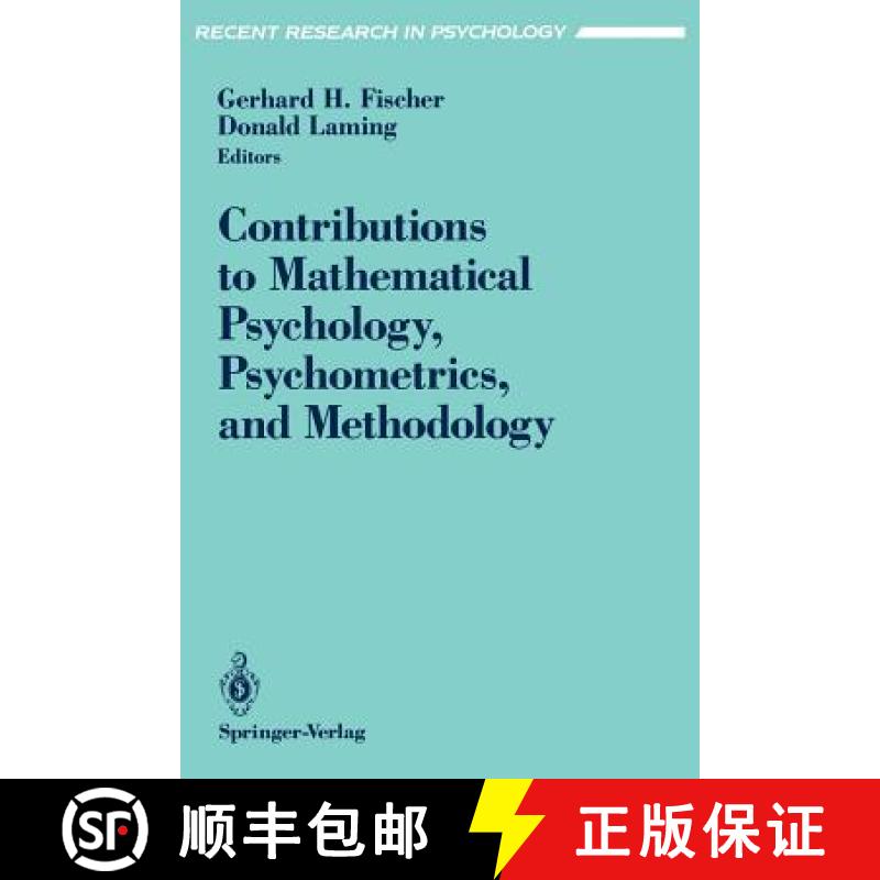 【4周达】Contributions to Mathematical Psychology, Psychometrics, and Methodology [9780387941691]