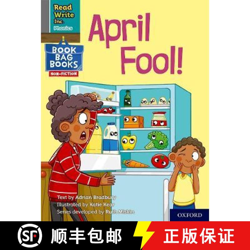 【3-4周达】Read Write Inc. Phonics: April Fool! (Grey Set 7 NF Book Bag Book 5) [9781382000949]