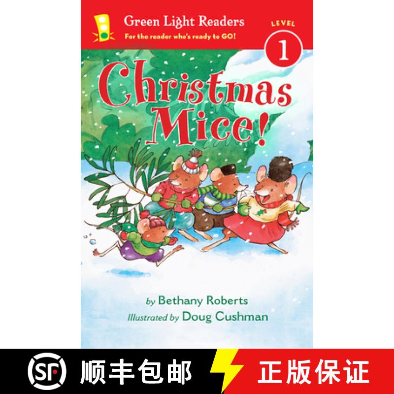 【3-4周达】Christmas Mice!: A Christmas Holiday Book for Kids [9780544341043]