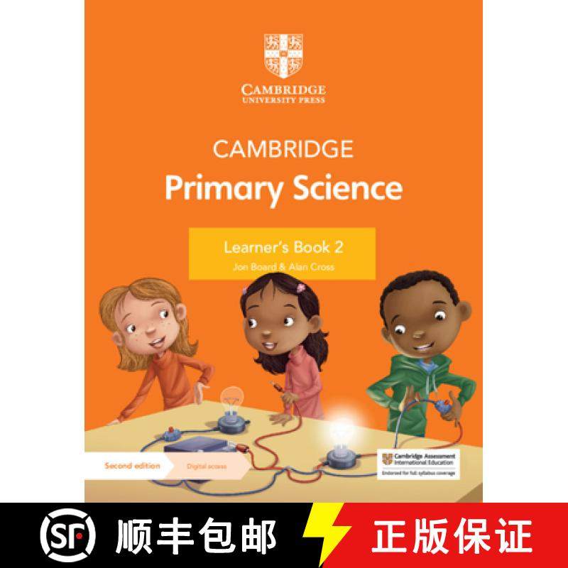 【3-4周达】Cambridge Primary Science Learner's Book 2 with Digital Access (1 Year) [9781108742740]