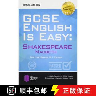 English Shakespeare GCSE comprehensive 9781912370221 and 3周达 Discussion Macbeth Easy practi... analysis