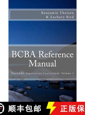 预订 BCBA Reference Manual [9780985632939]