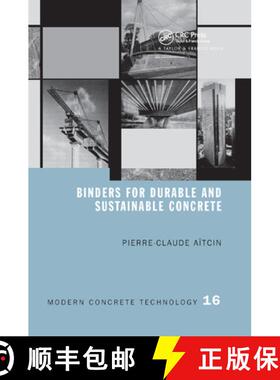 【3-4周达】Binders for Durable and Sustainable Concrete [9780367864125]