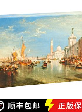 【3-4周达】Teneues - Fliptop: Venice by J.M.W. Turner Notecards, 20 Full Color Notecards, 20 Classic ... [9781623258290]