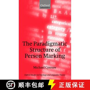 【3-4周达】The Paradigmatic Structure of Person Marking [9780199254125]