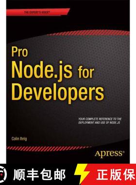 【3-4周达】Pro Node.Js for Developers [9781430258605]