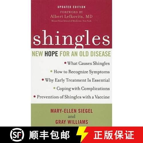 【3-4周达】Shingles: New Hope for an Old Disease, Updated Edition [9781590771372]