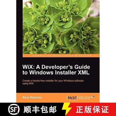 预订 WiX: A Developer's Guide to Windows Installer XML: A Developer's Guide to Windows Installer XML [9781849513722]