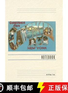 预订 Vintage Lined Notebook Greetings from the Catskill Mountains, New York [9798385438594]