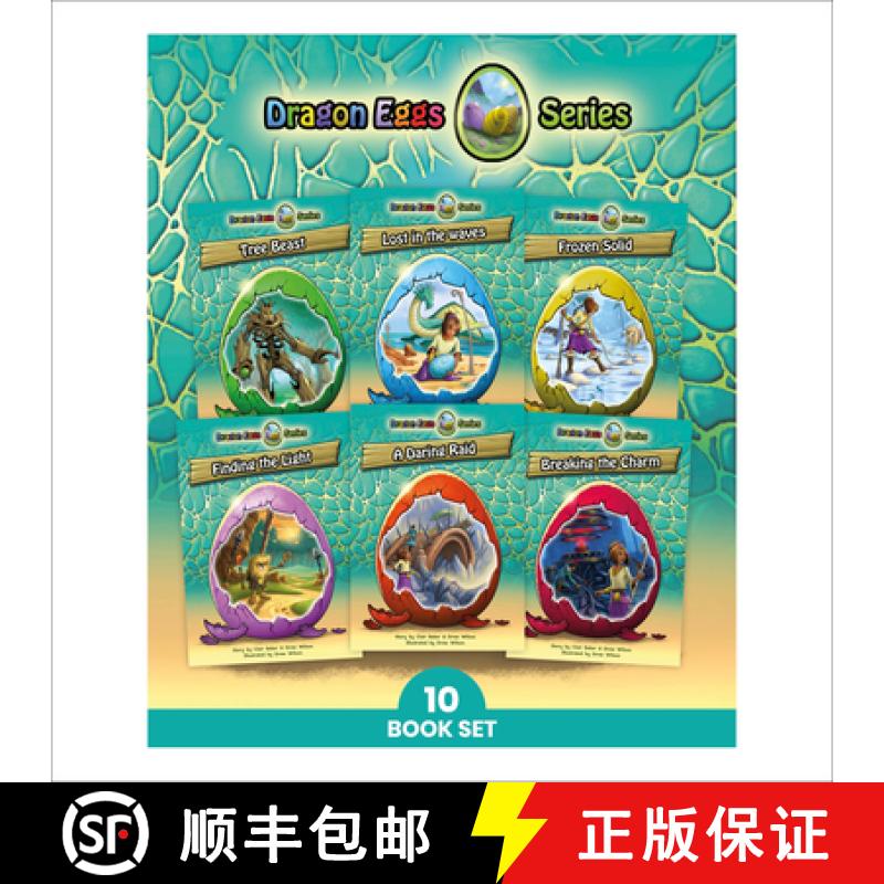 【3-4周达】Phonic Books Dragon Eggs: Decodable Books for Older Readers (Alternative Vowel Spellings) [9781783693269]