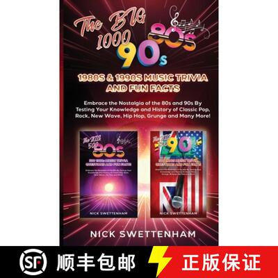 【3-4周达】The Big 1000 - 1980s & 1990s Music Trivia and Fun Facts [9781739989880]