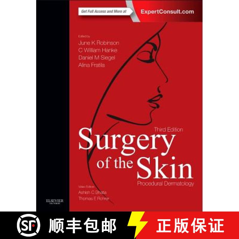 【3-4周达】Surgery of the Skin : Procedural Dermatology [9780323260275]