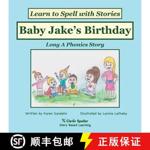 【3-4周达】Baby Jake's Birthday: Decodable Sound Phonics Reader for Long A Word Families [9780648310242]