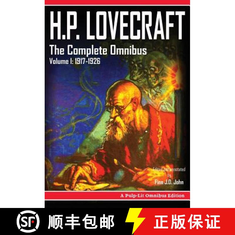 预订 H.P. Lovecraft, The Complete Omnibus Collection, Volume I: 1917-1926 [9781945032028]