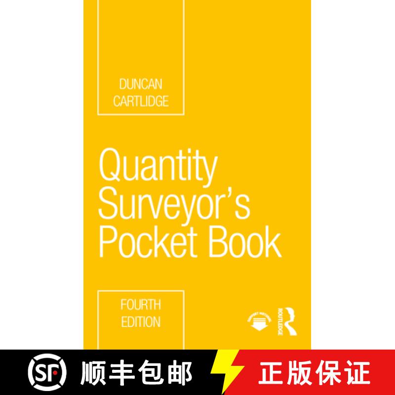 【3-4周达】Quantity Surveyor's Pocket Book [9781032061443]