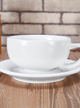 专业比赛压纹花式大口杯 泽田杯 欧式咖啡杯拿铁杯拉花杯350cc