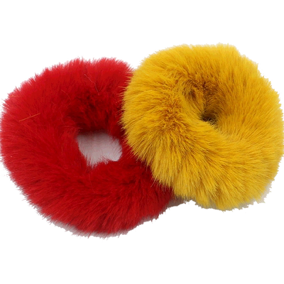 秋冬头绳毛绒发绳森系超仙发圈