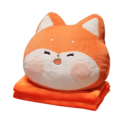 抱枕被子两用毯子二合一午休靠枕