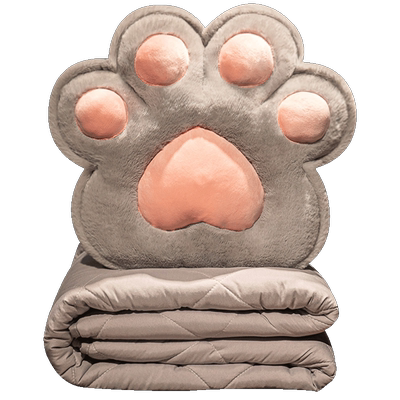 抱枕被子两用毯子二合一办公室