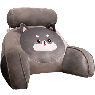 床头软包靠枕大靠背沙发抱枕靠垫宿舍学生枕头床上看书床靠护腰垫