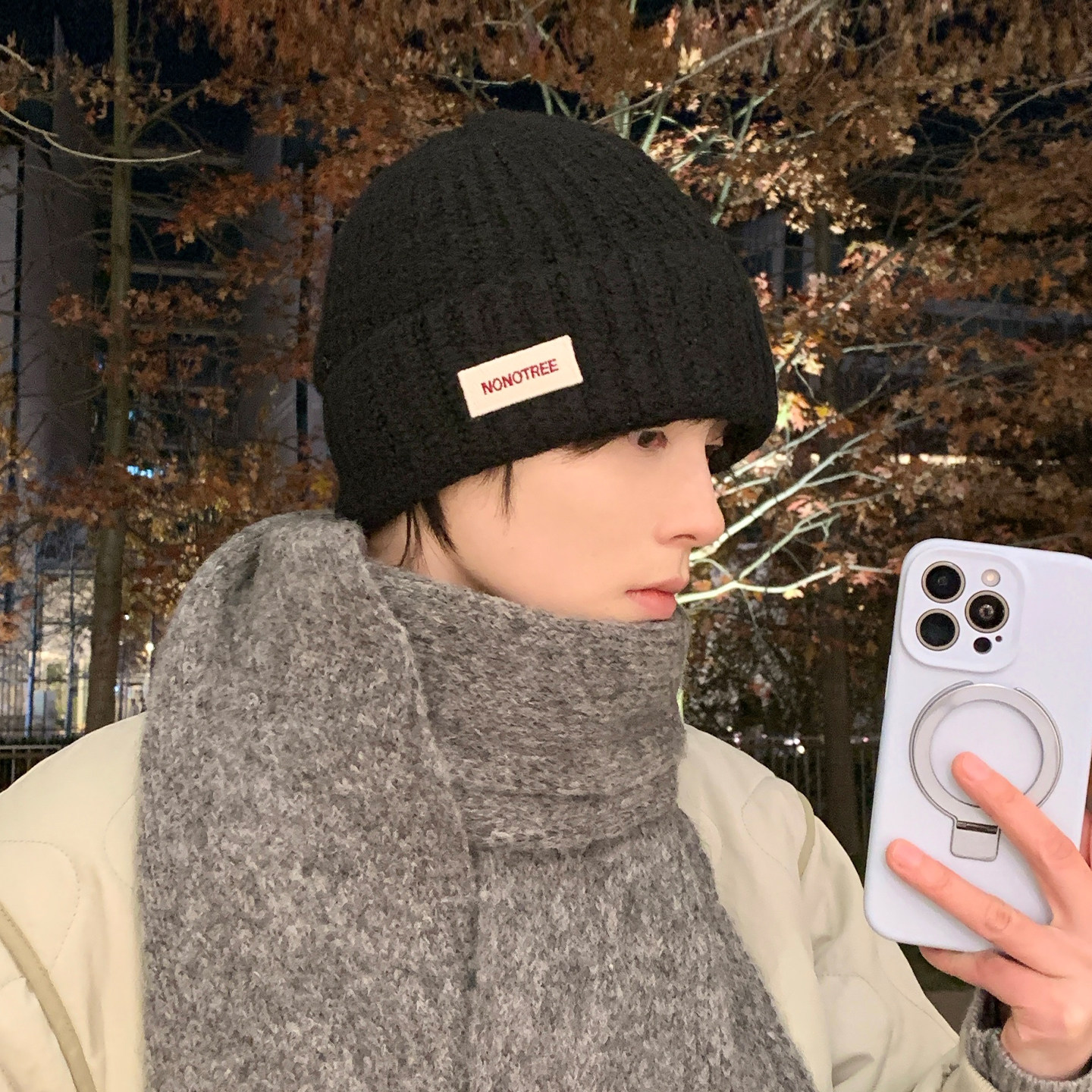 超好看的帽子痞帅滑雪青少年川西图片