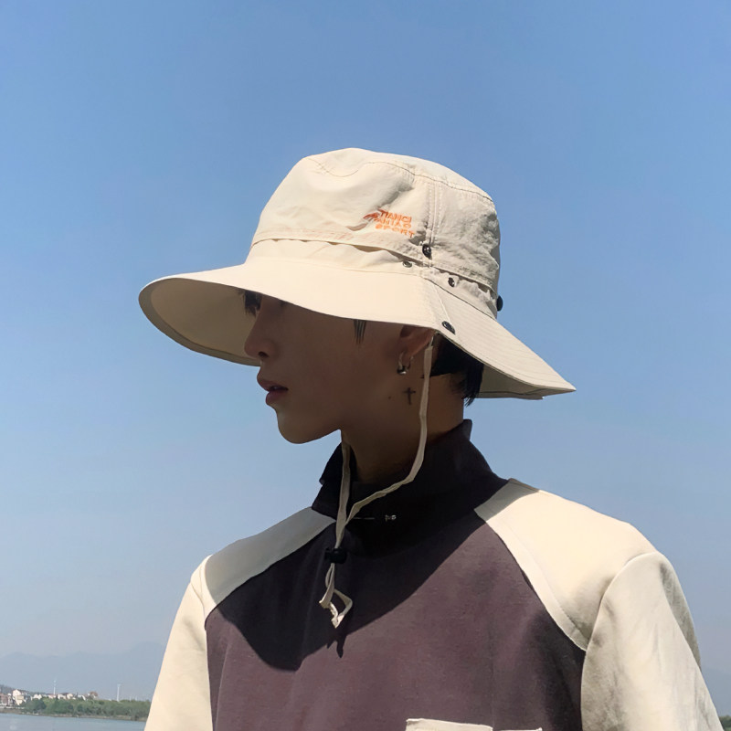渔夫帽出游休闲男士夏季图片
