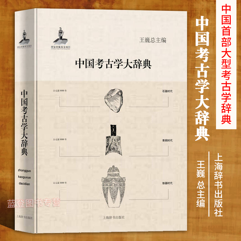 正版现货中国考古学大辞典王巍