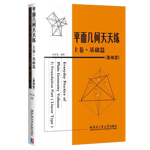 平面几何天天练上卷基础篇直线型田永海编著初高中参考学习书籍中学教辅数学竞赛数学教辅数学教材数学教学论教育学哈尔滨工业大学