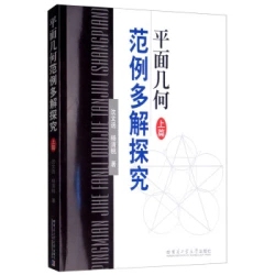 平面几何范例多解探究上篇初高中学生数学辅导教材平面几何竞赛平面解析几何数学教学论教育学高中数学通用哈尔滨工业大学出版社