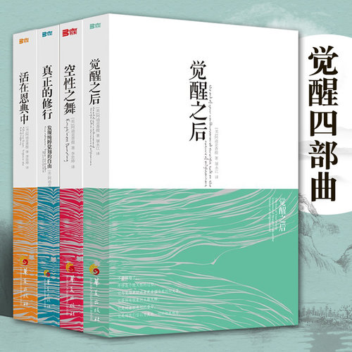 觉醒四部曲全4册活在恩典中觉醒之后空性之舞真正的修行心理类图书心理书籍心灵治愈修养修身养性女性心态心理疏导阿迪亚香提华