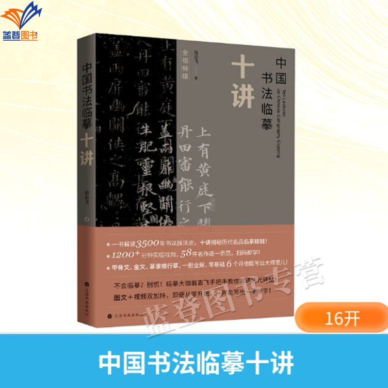 现货中国书法临摹十讲临摹书法史